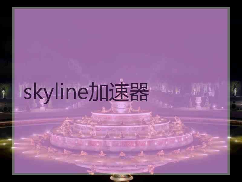 skyline加速器