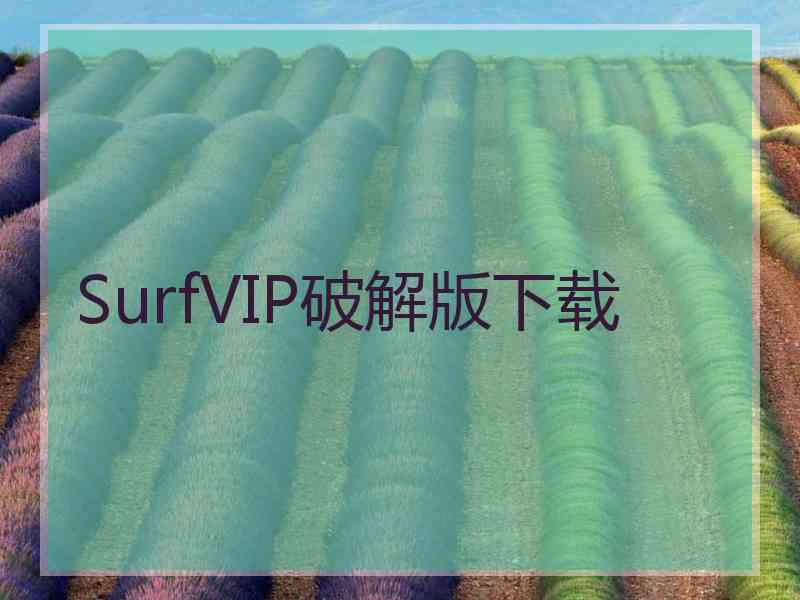 SurfVIP破解版下载