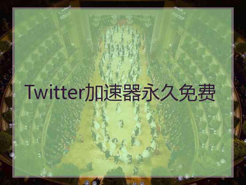 Twitter加速器永久免费