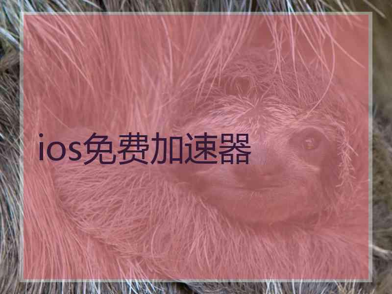 ios免费加速器