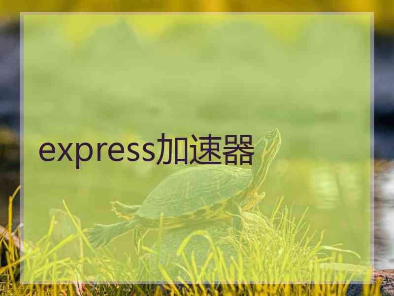 express加速器