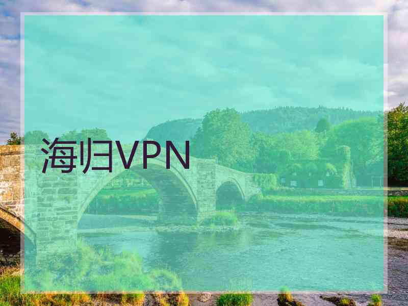 海归VPN