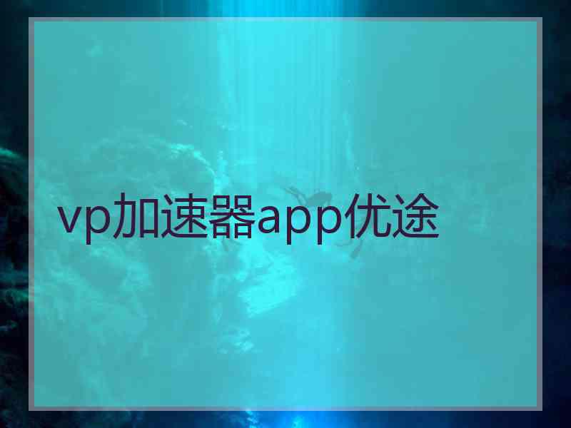 vp加速器app优途